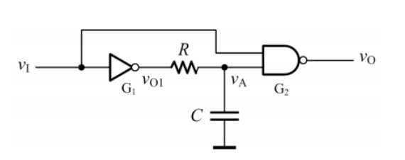 积分型单稳态电路图