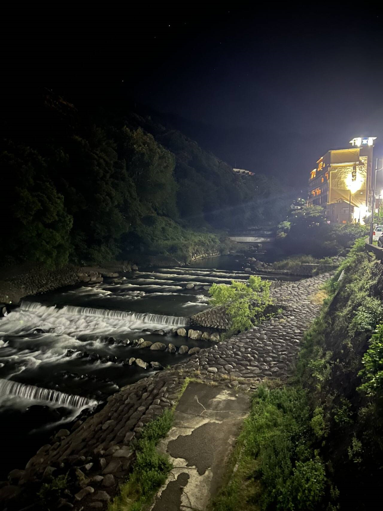 夜游箱根·河道